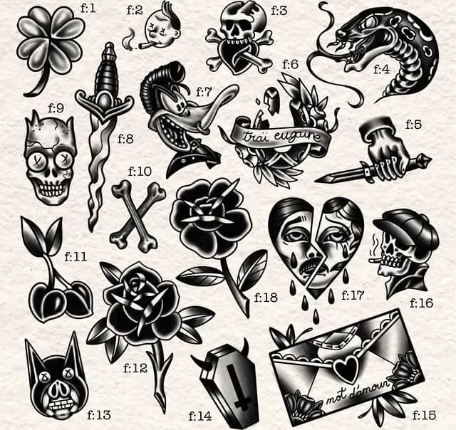 Planche old school, planche de flash gravée à l’encre noire sur papier